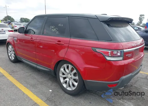 2015 Land Rover Range Rover Sport 3.0L V6 Supercharged Hse из США, поврежденный, VIN SALWR2VF3FA522738